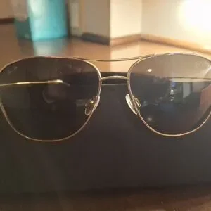 Maui Jim | Accessories | Maui Jim Gold Tone Aviators In Case 